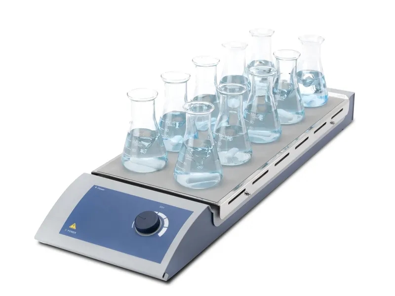 همزن مغناطیسی 10 خانه آنالوگ مدل MS-M-S10 کمپانی DLAB (DRAGON LAB)